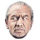 Lord Alan Sugar Entrepreneur Celebrity Face Mask Fancy Dress Cardboard Costume Mask