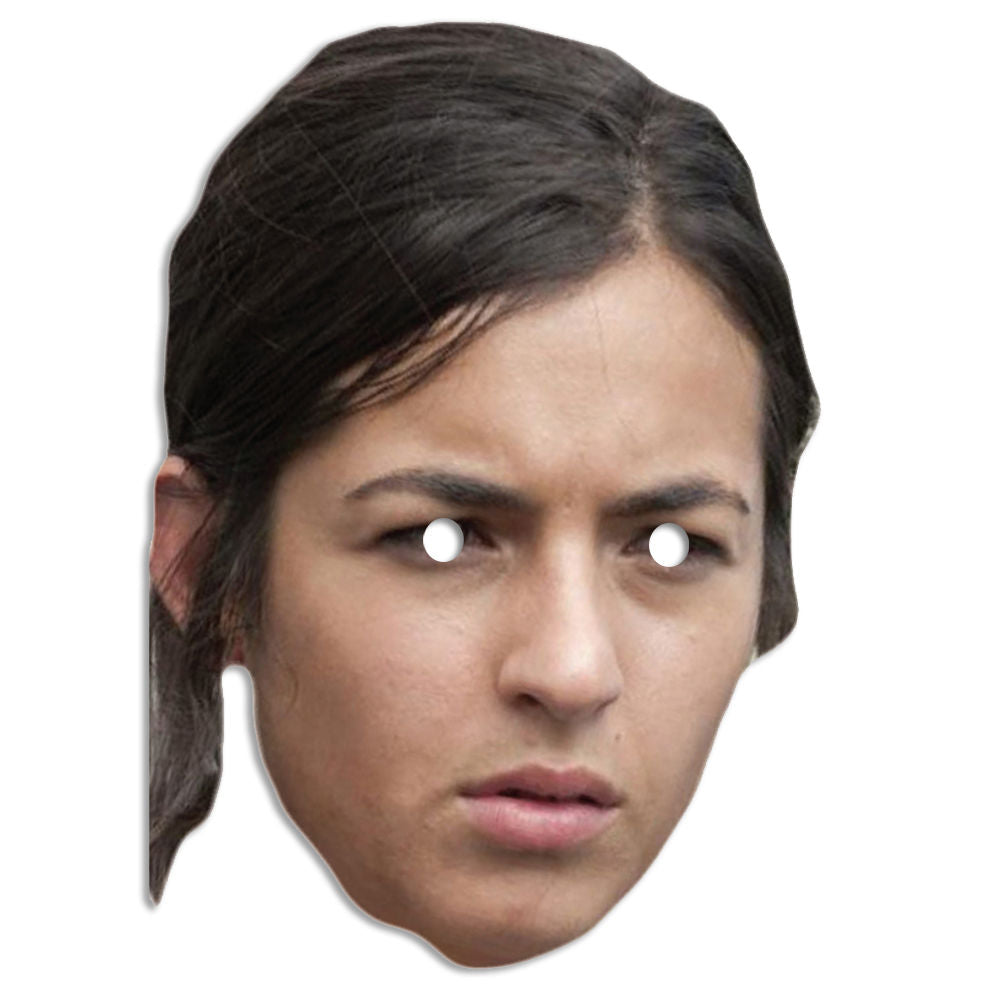 Alanna Masterson Face Mask – Fancy Dress Cardboard Costume Mask – Alanna Masterson Face Mask
