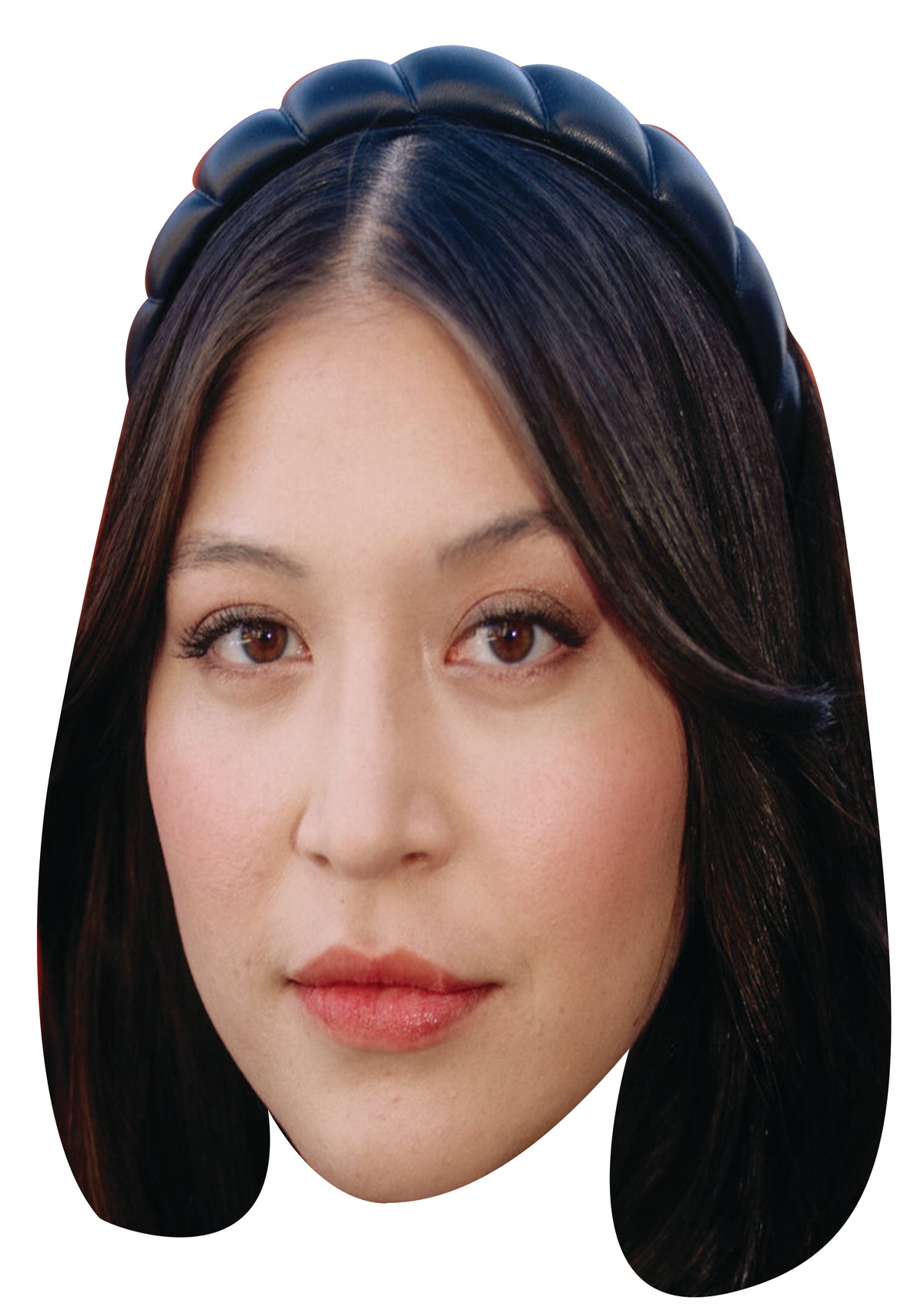Alaqua Cox Face Mask – Fancy Dress Cardboard Costume Mask – Alaqua Cox Face Mask