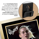 Alessia Russo Signed Autograph Poster Print – England Lioness & Manchester United Star  – Framed or Unframed – Gift for Women’s Football Fans