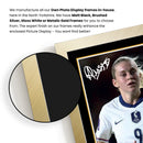 Alessia Russo Signed Autograph Poster Print – England Lioness & Manchester United Star  – Framed or Unframed – Gift for Women’s Football Fans