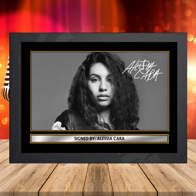 Alessia Cara – Printed Signature Music-Landscape Star Print – Alessia Cara