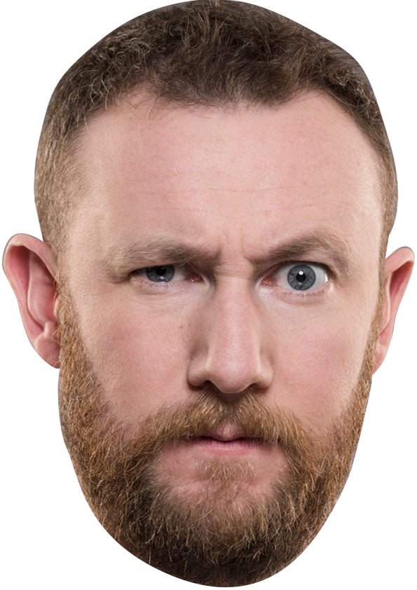 Alex Horne Celebrity Face Mask Fancy Dress Cardboard Costume Mask