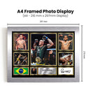 Alex Pereira UFC FIighters Framed Autographed Print - Limited Edition Autograph Fan Gift – Collectible Memorabilia Merchandise