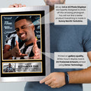 Alexander Isak Signed Autograph Poster Print – Sweden & Newcastle United F.C. – Premium Football Memorabilia Portrait Wall Art