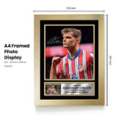 Alexander Sørloth Autographed Poster Print – Special Edition – Celebrate Norway’s Goal Machine with This Stunning Signed-Style Collectible