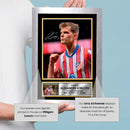 Alexander Sørloth Autographed Poster Print – Special Edition – Celebrate Norway’s Goal Machine with This Stunning Signed-Style Collectible