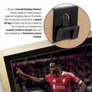 Alexander Isak Printed Signed Poster – Liverpool FC & Sweden Striker Tribute Wall Art with Jersey & Bio Plaque – Premier League Football Memorabilia for Fans & Collectors