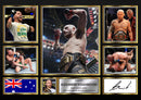 Alexander Volkanovski UFC FIighters Framed Autographed Print - Limited Edition Autograph Fan Gift – Collectible Memorabilia Merchandise