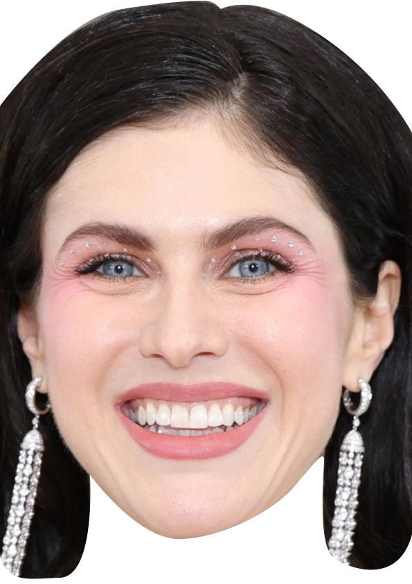 Alexandra Daddario Celebrity Face Mask Fancy Dress Cardboard Costume Mask