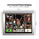 Alexandre Pantoja UFC FIighters Framed Autographed Print - Limited Edition Autograph Fan Gift – Collectible Memorabilia Merchandise