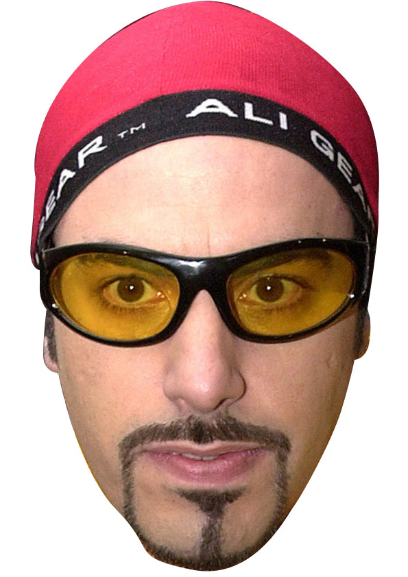 Ali G - Sacha Baron Cohen Face Mask Fancy Dress Cardboard Costume Mask