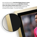 Alphonse Areola Printed Signed Poster – West Ham United FC & France Goalkeeper Tribute Wall Art with Jersey & Bio Plaque – Premier League Football Memorabilia for Fans & Collectors