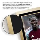 Amadou Onana Aston Villa Poster Print – Autograph Style Wall Art   – Framed or Unframed – Gift for Villa Fans