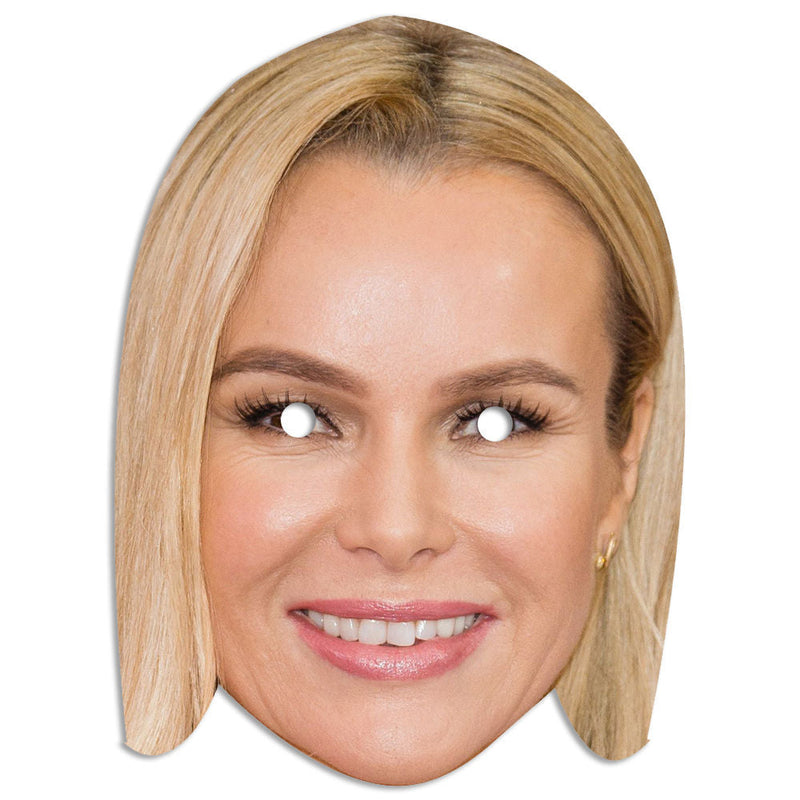 Amanda Holden Celebrity Face Mask Fancy Dress Cardboard Costume Mask