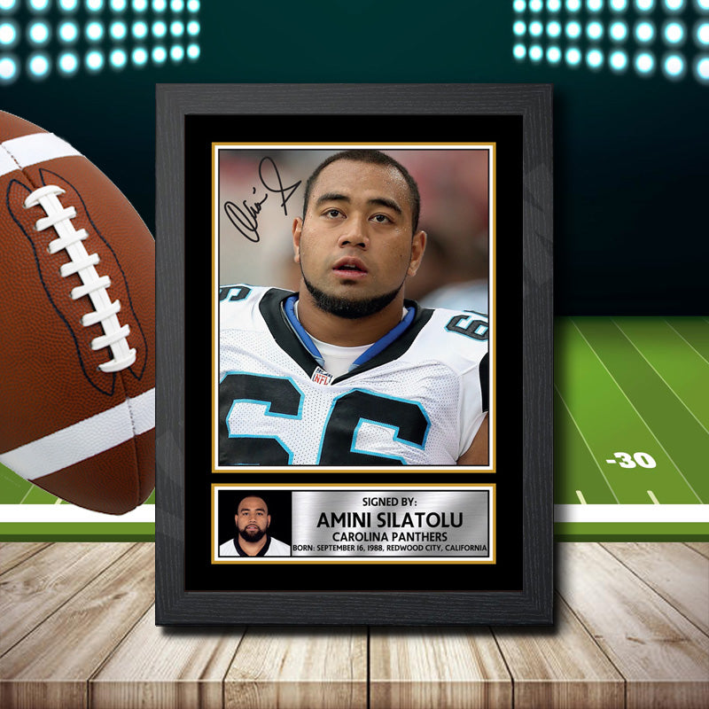 Amini Silatolu 2 – Printed Signature NFL Star Print – Amini Silatolu 2