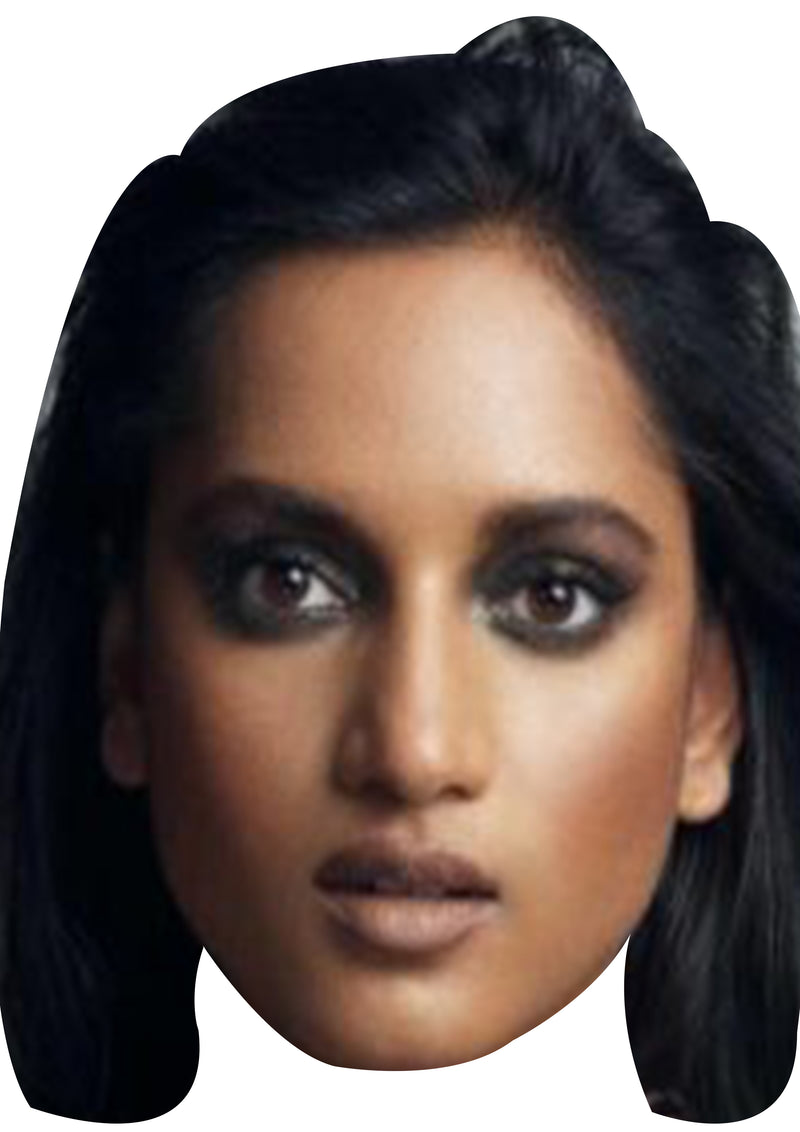 Amita Suman - Shadow and Bone Celebrity Face Mask Fancy Dress Cardboard Costume Mask