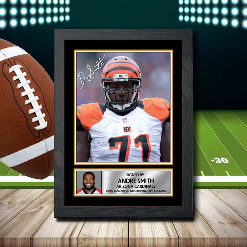 Andre Smith 2 – Printed Signature NFL Star Print – Andre Smith 2