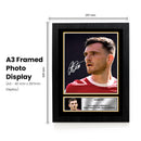 Andrew Robertson Signed Autographed Poster Print – Liverpool FC & Scotland Football Memorabilia – Authentic Signature – Collector Gift for Fans