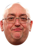 Andrew Gilding - Darts Face Mask Fancy Dress Cardboard Costume Mask