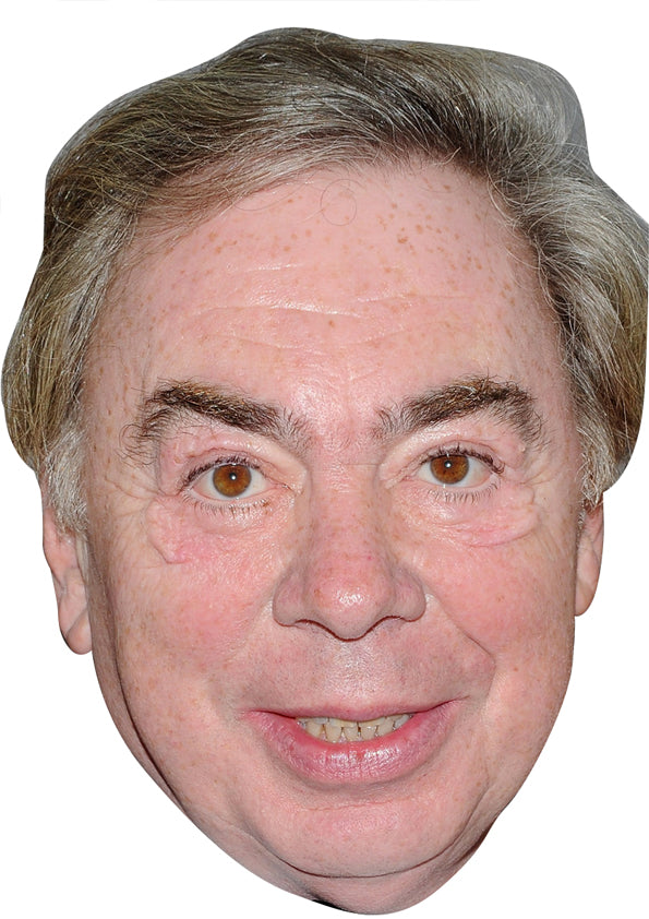 Andrew Lloyd Webber - Composer Music Star Fancy Dress Cardboard Celebrity Party Face Mask