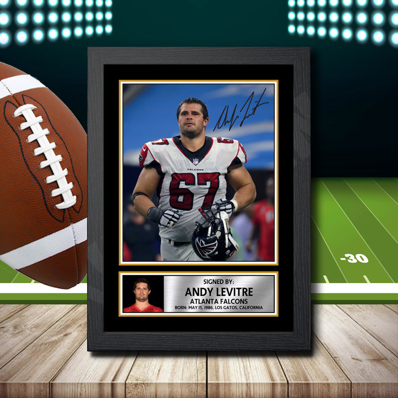 Andy Levitre 2 – Printed Signature NFL Star Print – Andy Levitre 2