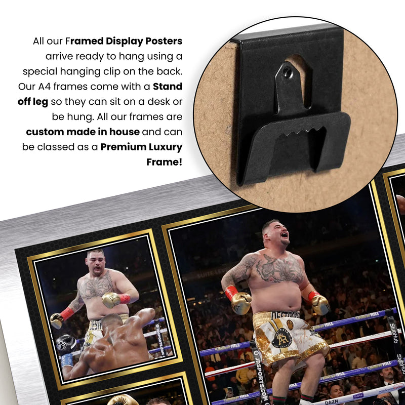 Andy Ruiz top boxer Limited Edition Signed Gift Poster Print Artwork Display