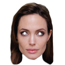 Angelina Jolie - Lara Croft Tomb Raider Celebrity Face Mask Fancy Dress Cardboard Costume Mask