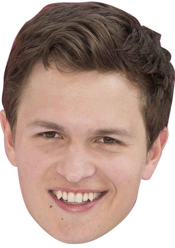 Ansel Elgort Actor Movie Tv Celebrity Party Face Mask