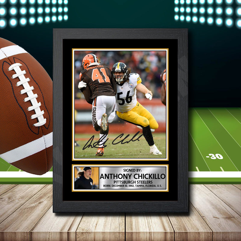 Anthony Chickillo – Printed Signature NFL Star Print – Anthony Chickillo