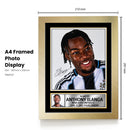 Anthony Elanga Signed Poster Print – Newcastle United F.C. Memorabilia – Football Gift for Fans & Collectors