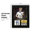 Anthony Gordon England Signed Poster Print – England National Football Team Wall Art – Anthony Gordon Signature Style Football Poster – Soccer Fan Gift Decor