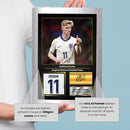 Anthony Gordon England Signed Poster Print – England National Football Team Wall Art – Anthony Gordon Signature Style Football Poster – Soccer Fan Gift Decor