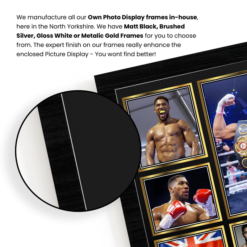 Anthony Joshua - Signed Autographed Boxing Star Print