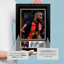 Antoine Semenyo Signed Autographed Poster Print – AFC Bournemouth Football Memorabilia – Authentic Signature – Collector Gift for Fans
