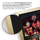 Antoine Semenyo Printed Signed Poster – AFC Bournemouth & Ghana Midfielder Tribute Wall Art with Jersey & Bio Plaque – Premier League Football Memorabilia for Fans & Collectors