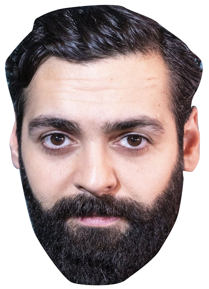 Ardalan Esmaili Celebrity Face Mask Fancy Dress Cardboard Costume Mask