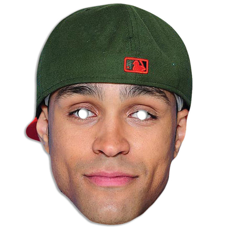 Ashley Banjo Celebrity Face Mask Fancy Dress Cardboard Costume Mask