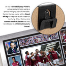 Aston Villa Premier League Football Team Framed Autographed Print - Limited Edition Autograph Fan Gift – Collectible Memorabilia Merchandise