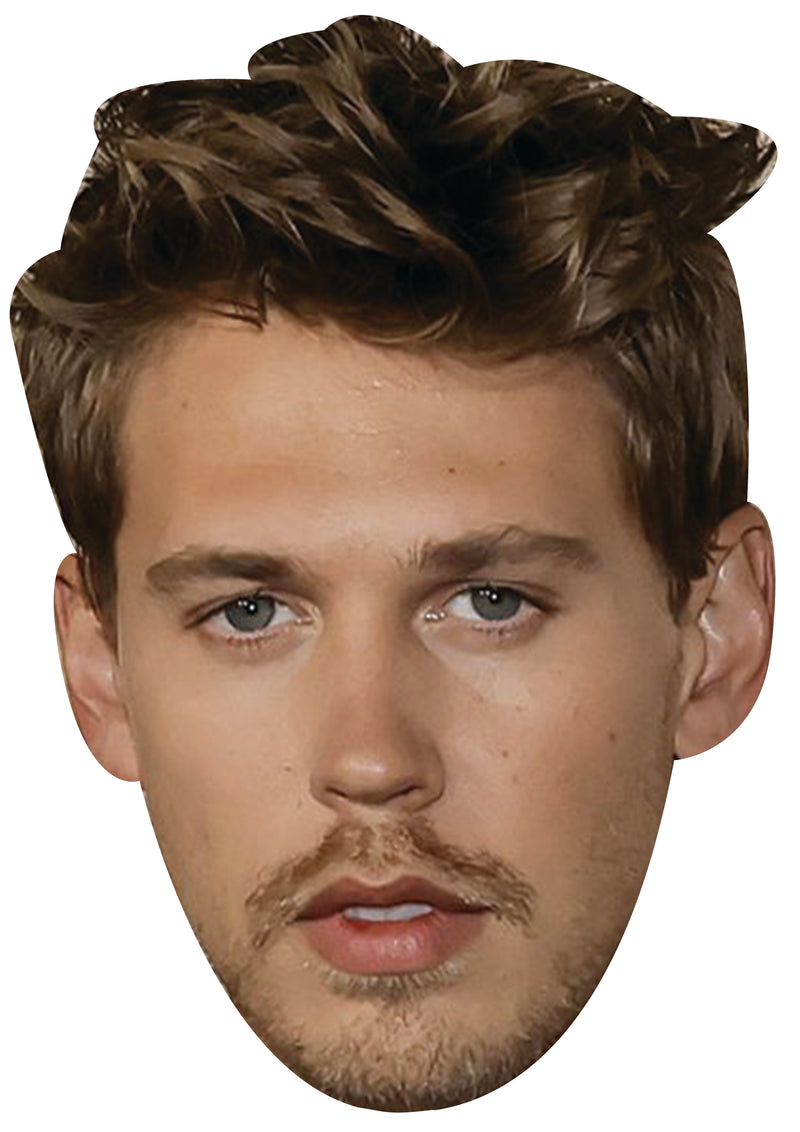 Austin Butler 2025 Celebrity Face Mask Fancy Dress Cardboard Costume Mask