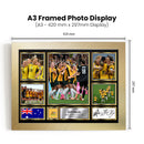 Australia Ladies Football Teams  Framed Autographed Print - Limited Edition Autograph Fan Gift – Collectible Memorabilia Merchandise