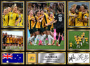 Australia Ladies Football Teams  Framed Autographed Print - Limited Edition Autograph Fan Gift – Collectible Memorabilia Merchandise