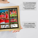 Austria Ladies Football Teams Framed Autographed Print - Limited Edition Autograph Fan Gift – Collectible Memorabilia Merchandise