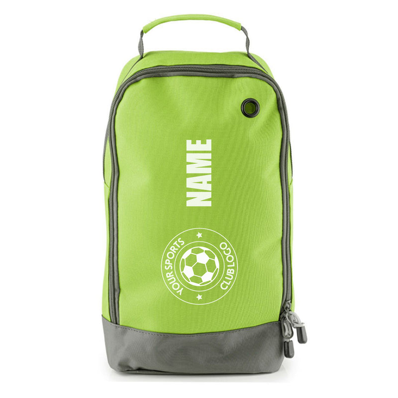 Football Boot Bags for Kids – Durable Personalized Sports Bag with Custom Logo and Vertical Name