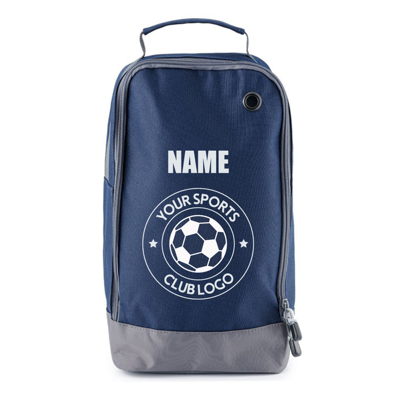 Football Boot Bags for Kids – Durable Personalized Sports Bag with Custom Logo and Horizontal Name