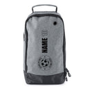 Football Boot Bags for Kids – Durable Personalized Sports Bag with Vertical Name, Custom Logo & Number