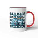 Rude Swear Word Printed Mug Design - B*LLBAGS (3 Colours)