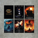 Batman Movies and Film Poster Print Packs - 6 POSTERS (A6, A5, A4, A3)