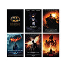 Batman Movies and Film Poster Print Packs - 6 POSTERS (A6, A5, A4, A3)