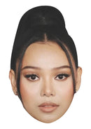 Bella Poarch Face Mask – Celebrity TikTok Mask for Stag Do, Hen Night, Fancy Dress & Costume Parties – Funny Adult Card Mask